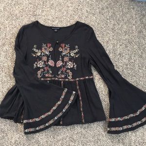 AE Bell Sleeve Blouse